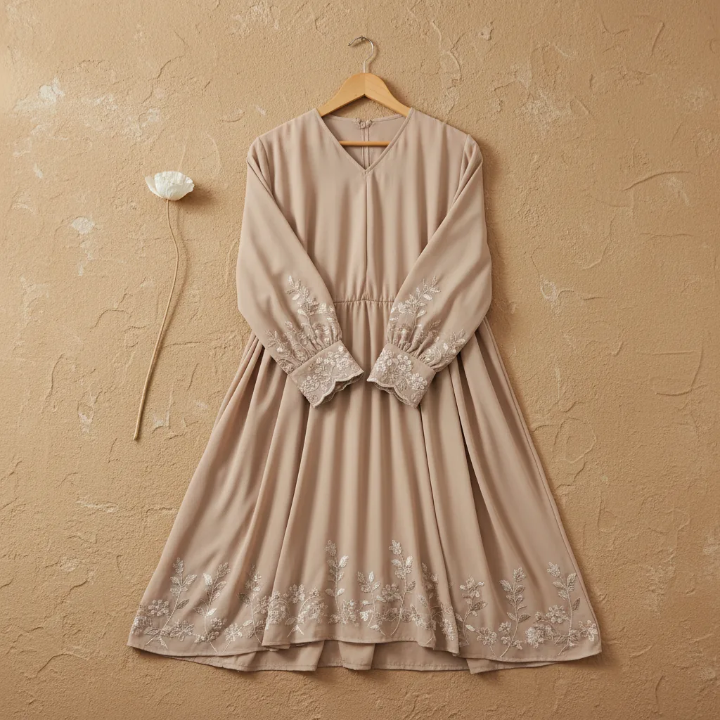 Baju Muslim Modest Pastel